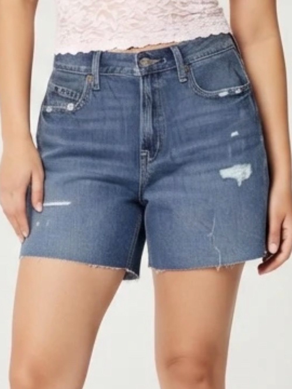 Old Navy Distressed Jean Shorts